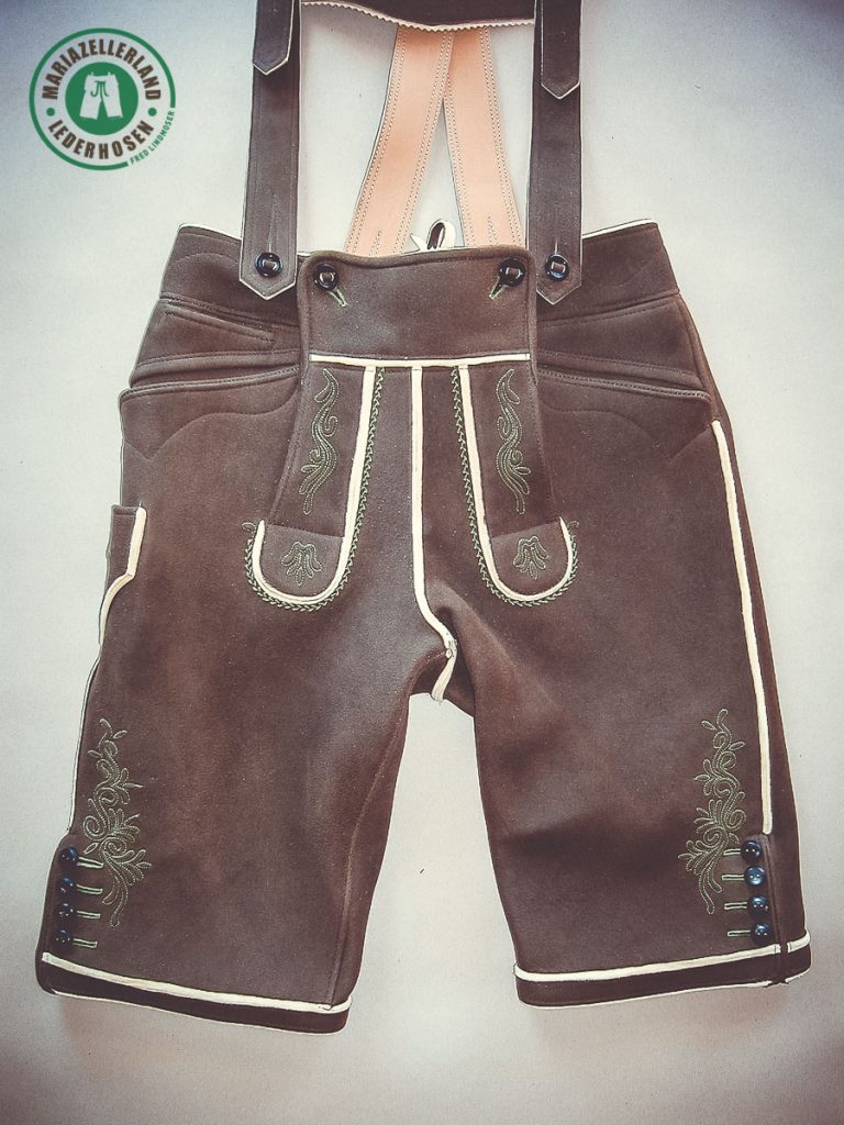 Kurze Hirschlederhose