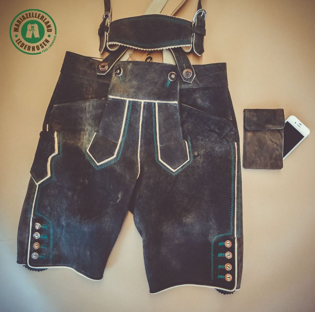 Kurze Hirschlederhose