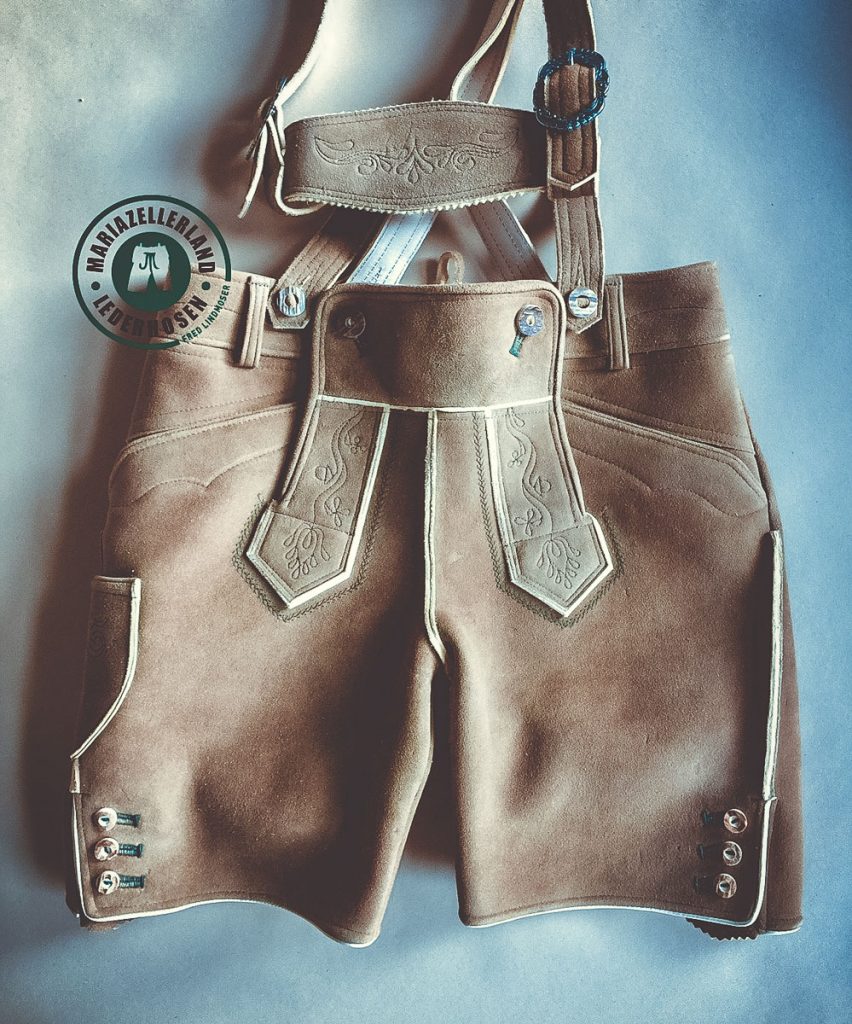 Kurze Hirschlederhose