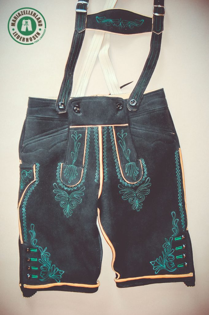 Kurze Hirschlederhose