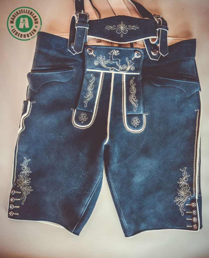 Kurze Hirschlederhose
