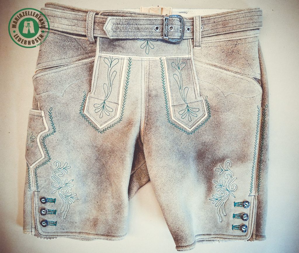 Kurze Hirschlederhose