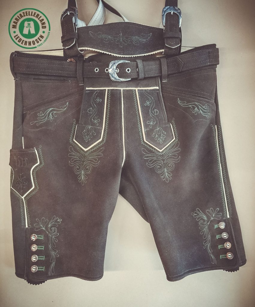 Kurze Hirschlederhose