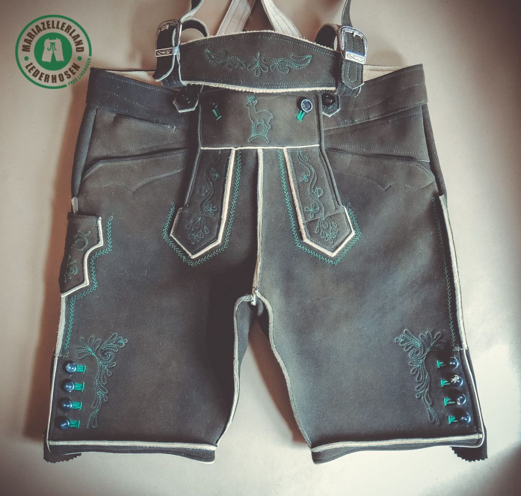 Kurze Hirschlederhose