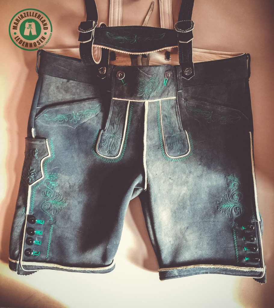 Kurze Hirschlederhose