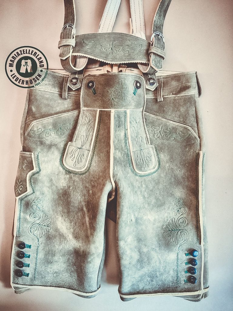 Kurze Hirschlederhose