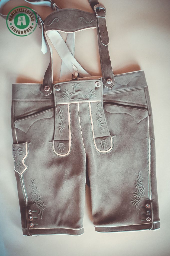 Kurze Hirschlederhose