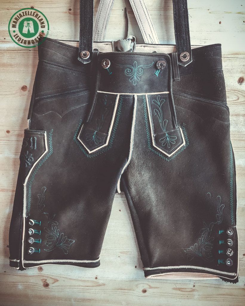 Kurze Hirschlederhose