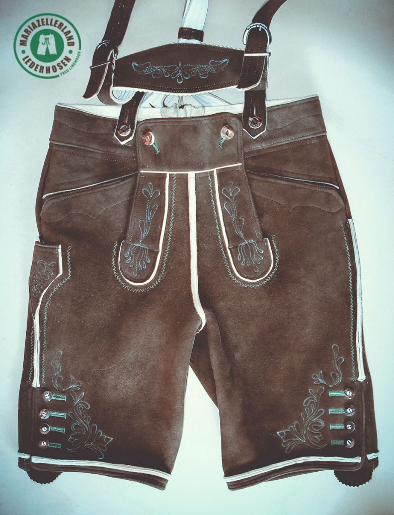 Kurze Hirschlederhose