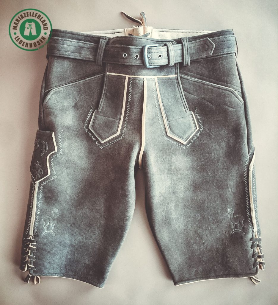 Kurze Hirschlederhose