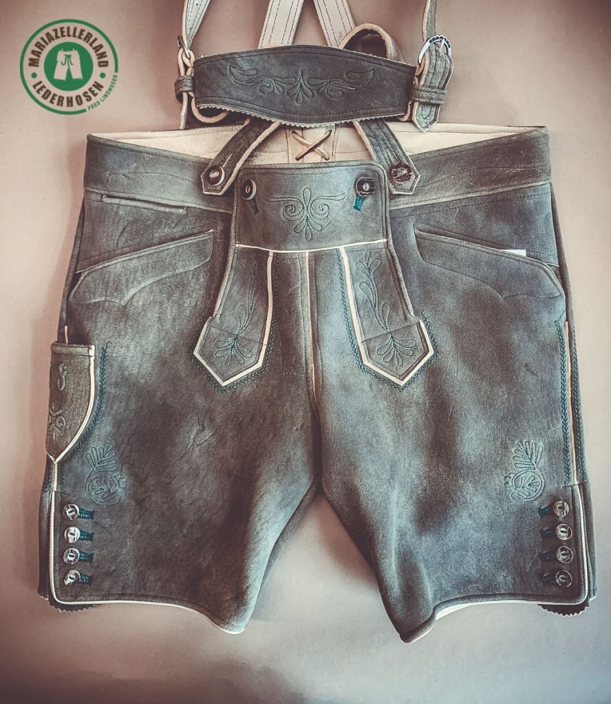 Kurze Hirschlederhose
