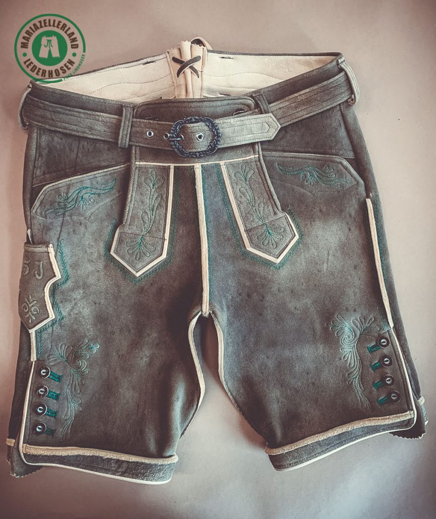 Kurze Hirschlederhose