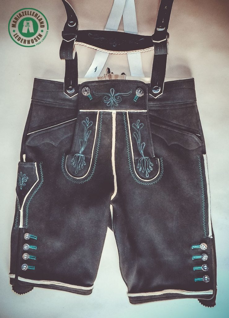 Kurze Hirschlederhose